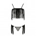 Passion | Комплект білизни Passion Kassandra Set With Open Bra Black. Ціна 1809 грн. Фото: 5