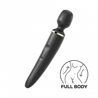 Satisfyer | Вибромассажер Wand-er Woman Black/Gold. Цена 2 199 грн