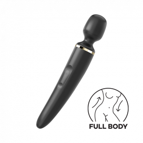 Satisfyer | Вибромассажер Wand-er Woman Black/Gold. Цена: 2 199 грн