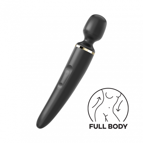 Satisfyer | Вибромассажер Satisfyer Wand-er Woman (Black/Gold). Цена 1 876 грн Satisfyer | Вибромассажер Satisfyer Wand-er Woman (Black/Gold). Цена 1 876 грн