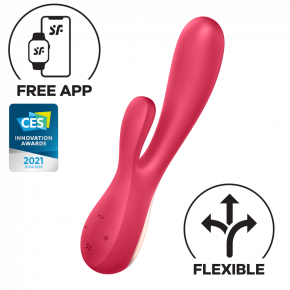 Satisfyer | Вібромасажер Кролик Monoflex Red. Ціна: 2399 грн