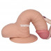 Lovetoy | Фалоімітатор з мошонкою LoveToy The Ultra Soft Dude Flesh 7.5" (18 см). Ціна 1061 грн. Фото: 5