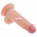 Lovetoy | Фалоімітатор з мошонкою LoveToy The Ultra Soft Dude Flesh 7.5" (18 см). Ціна 1061 грн. Фото: 4