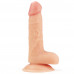Lovetoy | Фаллоимитатор LoveToy The Ultra Soft Dude 7" (18 см). Цена 767 грн. Фото: 1