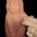 Lovetoy | Фалоімітатор LoveToy Dual Layered Platinum Silicone Cock 9.5" (24.5 см). Ціна 2895 грн. Фото: 7