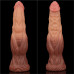 Lovetoy | Фалоімітатор LoveToy Dual Layered Platinum Silicone Cock 9.5" (24.5 см). Ціна 2895 грн. Фото: 4