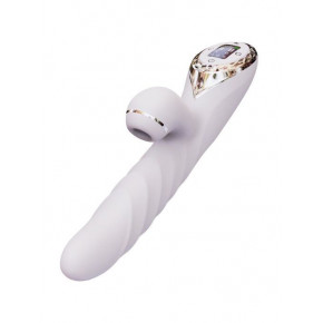 KissToy | Вибратор кролик A-King Max White. Цена: 3 029 грн