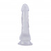 Chisa Novelties | Фаллоимитатор Chisa Hi-Rubber Dildo Clear 7.7". Цена 567 грн. Фото: 2