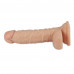 Lovetoy | Фаллоимитатор с мошонкой и вибрацией LoveToy Real Extreme Dildo Vibrating Flesh 7.5". Цена 1 323 грн. Фото: 2