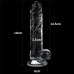 Lovetoy | Фаллоимитатор LoveToy Flawless Clear Dildo 7.5". Цена 671 грн. Фото: 1