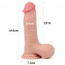 Lovetoy | Фаллоимитатор LoveToy Sliding Skin Dual Layer Dong Flesh 7.8''. Цена 2 241 грн. Фото: 1