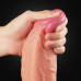 Lovetoy | Фалоімітатор LoveToy Dual Layer Platinum Silicone Cock 10" (25 см). Ціна 3836 грн. Фото: 4