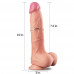 Lovetoy | Фалоімітатор LoveToy Dual Layer Platinum Silicone Cock 10" (25 см). Ціна 3836 грн. Фото: 1