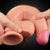 Lovetoy | Фалоімітатор LoveToy Dual Layer Platinum Silicone Cock 10" (25 см). Ціна 3836 грн. Фото: 8