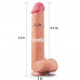 Lovetoy | Фаллоимитатор LoveToy Dual Layered Platinum Silicone Cock 12" (30.5 см). Цена 7 290 грн. Фото: 1