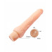 Baile | Вибратор Barbara Dryad Multi Speed Real Vibrator Flesh 9.8" (25 см). Цена 558 грн. Фото: 5