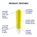 Satisfyer | Вибратор для клитора Ultra Power Bullet 1 Yellow. Цена 1 369 грн. Фото: 9