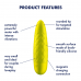 Satisfyer | Вибратор для клитора Ultra Power Bullet 5 Yellow. Цена 1 719 грн. Фото: 9
