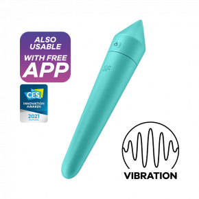 Satisfyer | Вибратор Ultra Power Bullet 8 Turquoise. Цена: 1 143 грн