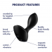 Satisfyer | Анальна Вібропробка Backdoor Lover Black. Ціна 1375 грн. Фото: 6