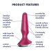 Satisfyer | Анальна вібропробка Satisfyer Plug-ilicious 2 Berry Connect App. Ціна 1919 грн. Фото: 6