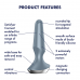 Satisfyer | Анальная вибропробка Satisfyer Plug-ilicious 2 Silver Connect App. Цена 1 919 грн. Фото: 6