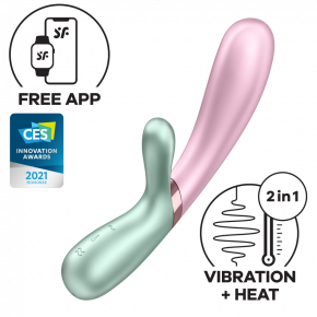 Satisfyer | Вібратор - кролик Hot Lover Green. Ціна: 2749 грн