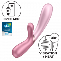 Вибратор-кролик Hot Lover Connect App Rose-Pink Вибратор-кролик Hot Lover Connect App Rose-Pink