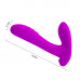 Pretty Love | Вібратор Pretty Love Remote Control Massager 3in1 Purple. Ціна 2203 грн. Фото: 7