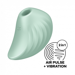Satisfyer | Вакуумный стимулятор Pearl Diver Mint. Цена: 1 375 грн