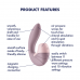 Satisfyer | Вакуумный вибратор Satisfyer Supernova Old Rose. Цена 1 679 грн. Фото: 3