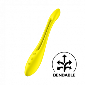 Satisfyer | Вібратор для пари Elastic Game Yellow. Ціна: 2059 грн