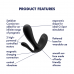 Satisfyer | Смарт-вибратор в трусики Satisfyer Top Secret+ Black. Цена 1 919 грн. Фото: 3