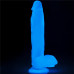 Lovetoy | Фаллоимитатор светящийся в темноте LoveToy Lumino Play Dildo 10" (25,4 см). Цена 1 832 грн. Фото: 1