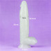 Lovetoy | Фаллоимитатор светящийся в темноте LoveToy Lumino Play Dildo 10" (25,4 см). Цена 1 832 грн. Фото: 4