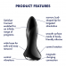Satisfyer | Анальна пробка Satisfyer Rotator Plug 1+ Black. Ціна 1919 грн. Фото: 10