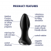 Satisfyer | Анальна смарт вібропробка Satisfyer Rotator Plug 2+ Black. Ціна 1919 грн. Фото: 10