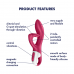 Satisfyer | Вібратор Кролик Satisfyer Embrace Me Berry. Ціна 1679 грн. Фото: 8