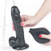 Lovetoy | Фалоімітатор LoveToy Squirt Extreme Dildo Black 9" (23 см). Ціна 1300 грн. Фото: 1