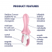 Satisfyer | Анальный смарт-вибратор Satisfyer Air Pump Booty 5+. Цена 1 919 грн. Фото: 9