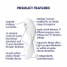 Satisfyer | Вакуумный стимулятор с вибрацией Satisfyer Curvy Trinity 5+ White. Цена 1 919 грн. Фото: 8