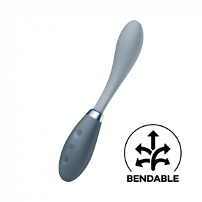 Satisfyer | Вібратор G-Spot Flex 3 Grey. Ціна: 1375 грн
