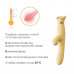 Zalo | Вибратор с подогревом и вакуумной стимуляцией клитора Zalo Rose Vibrator Strawberry Yellow. Цена 3 639 грн. Фото: 7