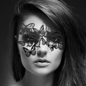 Bijoux Indiscrets | Вінілова маска Sybille від Bijoux Indiscrets, чорна. Ціна: 459 грн