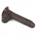 Lovetoy | Фалоімітатор LoveToy Sliding-Skin Dual Layer Dong 7" Black (18 см). Ціна 1332 грн. Фото: 4
