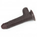 Lovetoy | Фалоімітатор LoveToy Sliding-Skin Dual Layer Dong 7" Black (18 см). Ціна 1332 грн. Фото: 3