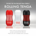 Tenga | Автоматичний мастурбатор Tenga Vacuum Gyro Roller Set. Ціна 15299 грн. Фото: 7