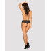 Obsessive | Трусики Obsessive Pearlove Black Panties with Open Crotch size XS/S. Ціна 950 грн. Фото: 3