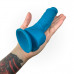 NS Novelties | Фалоімітатор NS Novelties Colours Pleasure Realistic Dildo Blue 5" (17.8 см). Ціна 1870 грн. Фото: 3