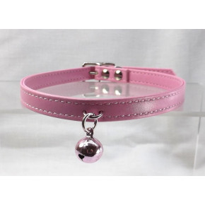 DS Fetish | Ошейник с колокольчиком DS Fetish Collar rose with bell. Цена: 350 грн